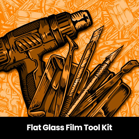 Flat Glass Film Installation Tool Kit